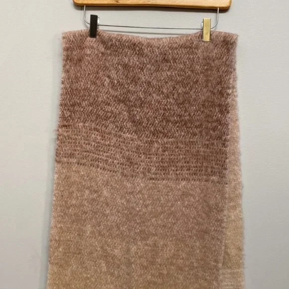 Shades of Neutral Soft Tone Acrylic Scarf - Picture 3 of 6